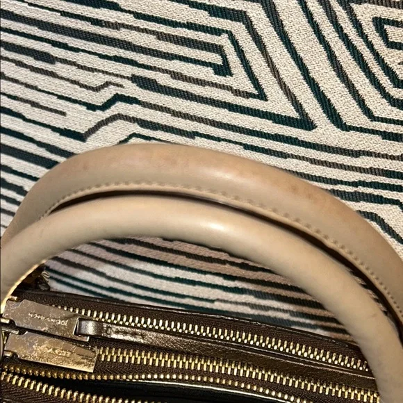 Coach Borough Leather Satchel in Metallic Bronze - Picture 6 of 12